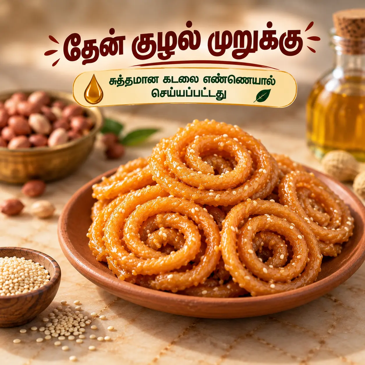 Thenkuzhal Murukku