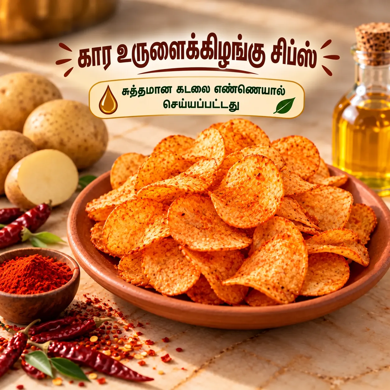 Potato Chips Spicy